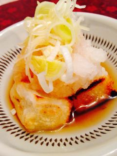 揚げ餅と大根おろし-レシピのメイン写真