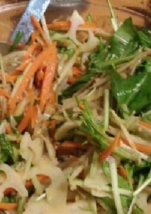 モリモリ食べられる！根菜サラダ-レシピのメイン写真