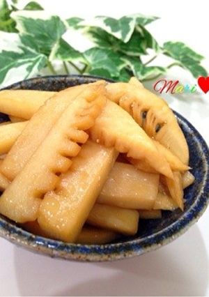 簡単おつまみ♡麺つゆで♪メンマ-レシピのメイン写真