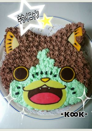 立体ケーキ◆キャラ◇妖怪ウォッチ-レシピのメイン写真