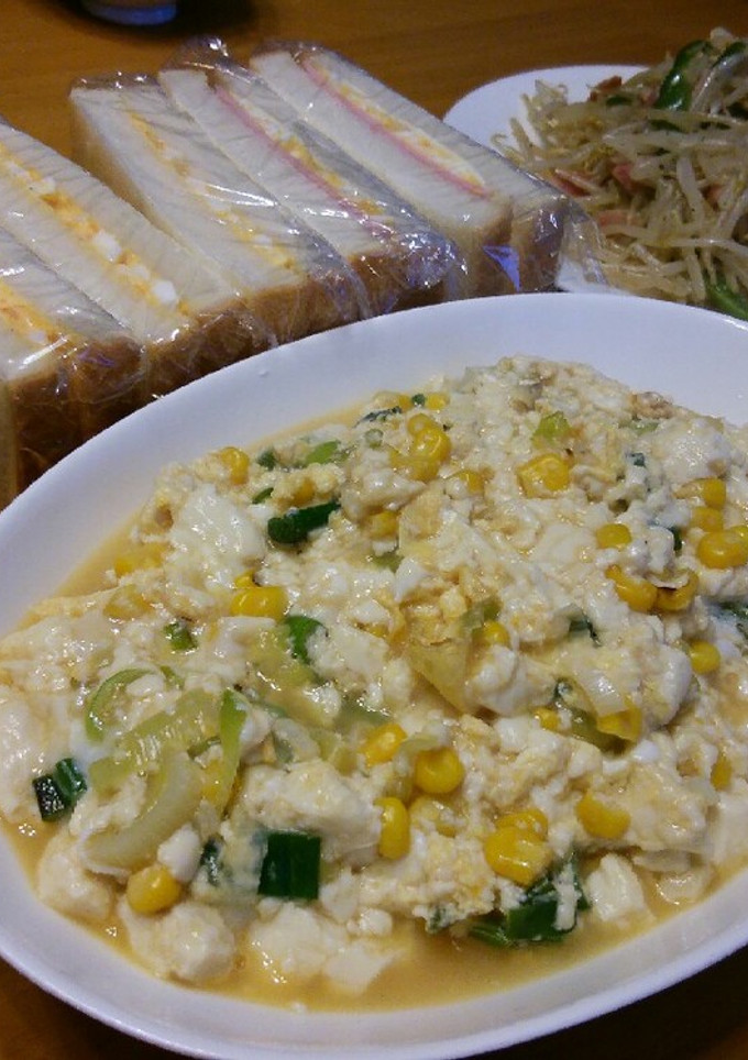 豆腐の卵とじ♪-レシピのメイン写真