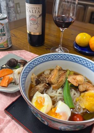 残りもんのっけ冷麺-レシピのメイン写真