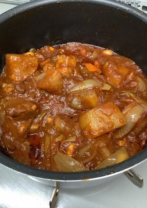 豚バラブロックで大根カレー-レシピのメイン写真