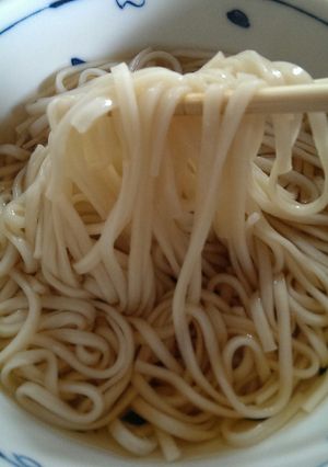シンプル♪あつあつかけ うどん-レシピのメイン写真