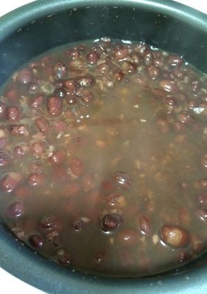 炊飯器でローカロリーお汁粉-レシピのメイン写真