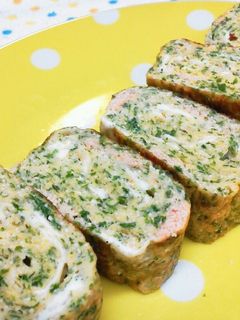 お弁当に。朝食に。たらこと青海苔の卵焼き-レシピのメイン写真