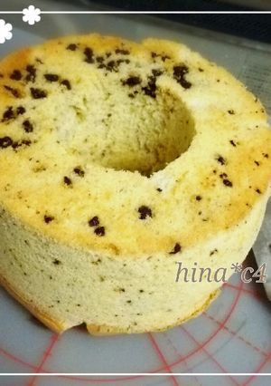 チョコチップ入り簡単シフォンケーキ♪-レシピのメイン写真