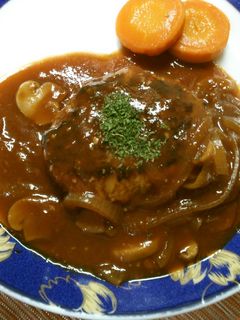 簡単本格 ハンバーグ♪ ブランデーソース-レシピのメイン写真