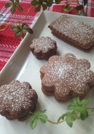 しっとり♪生チョコクッキーサンド-レシピのメイン写真