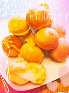たこ焼き器deもっチーカステラ♪-レシピのメイン写真