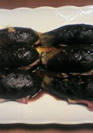 なすのベーコンはさみ焼き-レシピのメイン写真