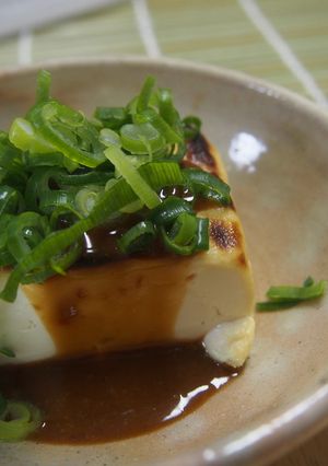 焼き豆腐の万能ソースかけ-レシピのメイン写真