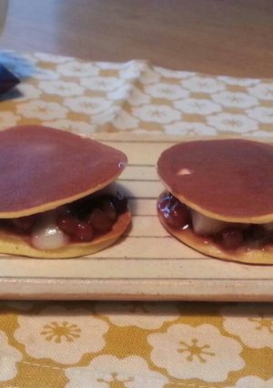 余ったお餅で♪米粉×甘糀ミニどら焼-レシピのメイン写真