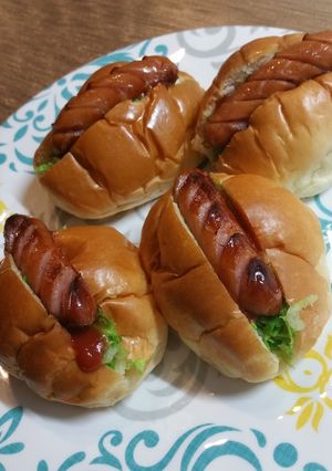 おいしい☆ホットドック-レシピのメイン写真
