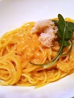 缶詰とジュースで蟹のトマトクリームパスタ-レシピのメイン写真