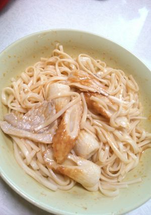 豚肉竹輪坦々うどん-レシピのメイン写真