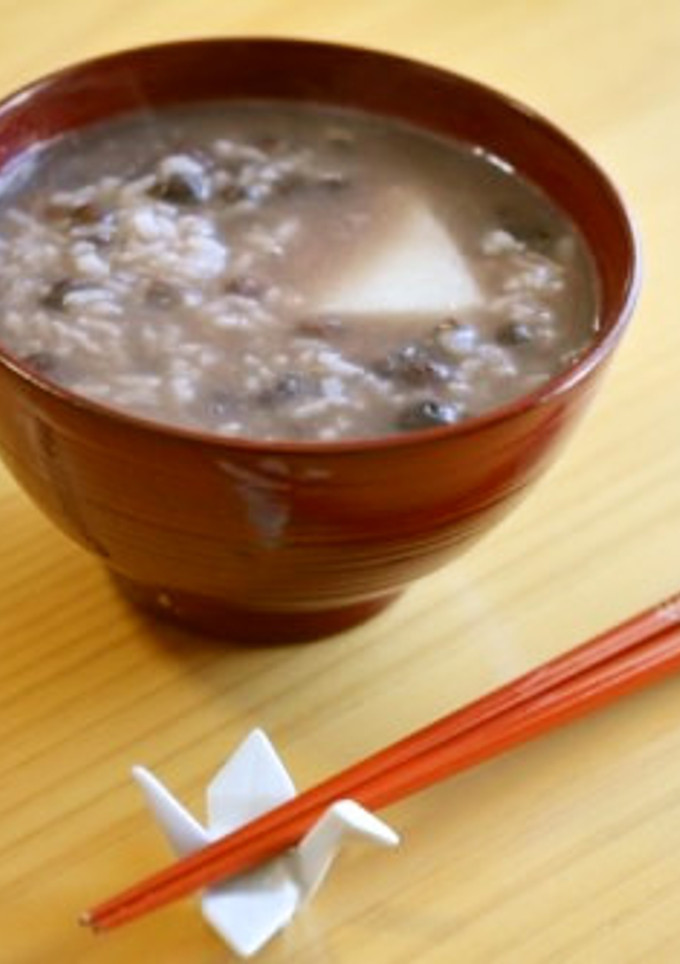 小正月♪土鍋で炊く「小豆粥」-レシピのメイン写真