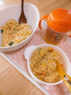 子供とランチに♡簡単カレーピラフ-レシピのメイン写真