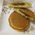 簡単♪チョコ入りプチホットケーキ
