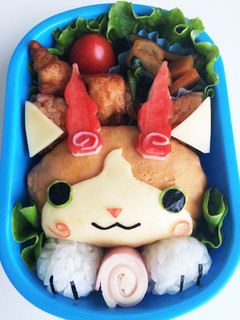 妖怪ウォッチ☆ジバコマ☆キャラ弁-レシピのメイン写真