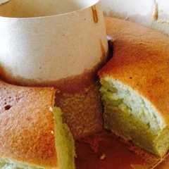 รูปของ 超☆簡単ふわふわ抹茶シフォンケーキ