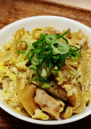 食物繊維たっぷり♡ヘルシー親子丼-レシピのメイン写真