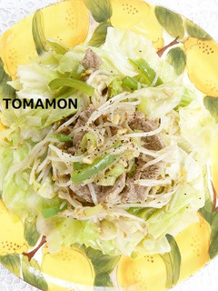 パパッと超簡単✿塩コショウ牛肉野菜炒め-レシピのメイン写真