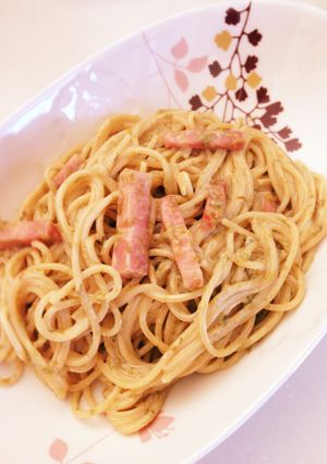 のりマヨベーコンの絶品パスタ-レシピのメイン写真