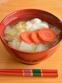 すまし仕立てのお雑煮-レシピのメイン写真