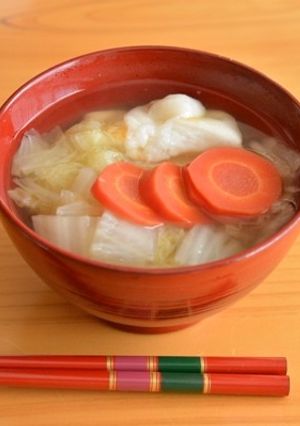 すまし仕立てのお雑煮-レシピのメイン写真