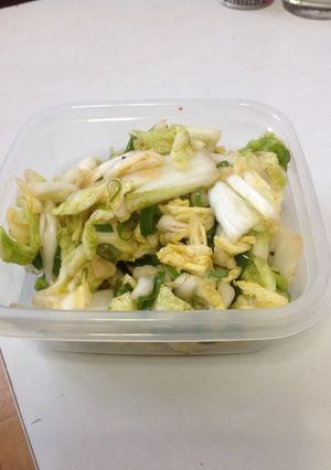 3分で作れるかんたん白菜の浅漬け-レシピのメイン写真
