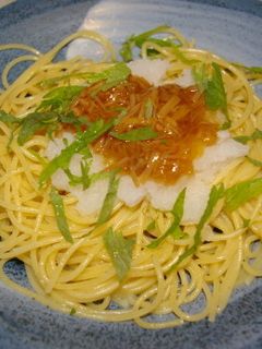 なめ茸と青じその和風パスタ-レシピのメイン写真