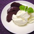 洋梨の赤ワイン煮(コンポート)