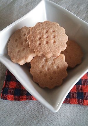サックサク♪型抜きクッキー（卵無し!!）-レシピのメイン写真
