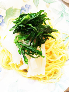 イカと青じその簡単明太子パスタ-レシピのメイン写真