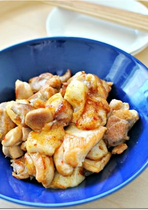 鶏肉とお餅のスイートチリソース炒め-レシピのメイン写真