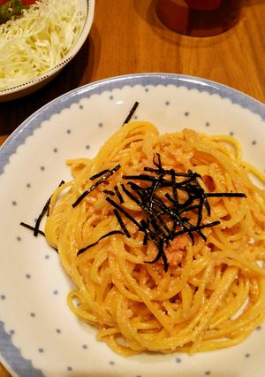 簡単♪辛子明太子のクリームパスタ♪-レシピのメイン写真