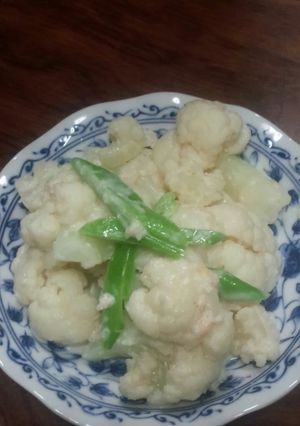 カリフラワーの明太マヨ和え塩レモン風味-レシピのメイン写真