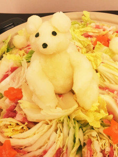 くまさん♡ミルフィーユ鍋-レシピのメイン写真