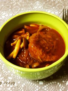 大人の♡煮込みハンバーグソース!-レシピのメイン写真