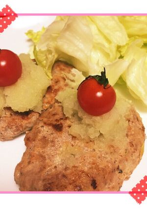 我が家の和風ハンバーグ冬バージョン♬-レシピのメイン写真