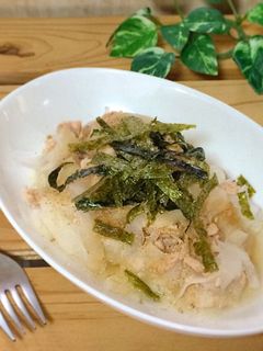 ぺらぺら大根とツナのサラダ♪-レシピのメイン写真