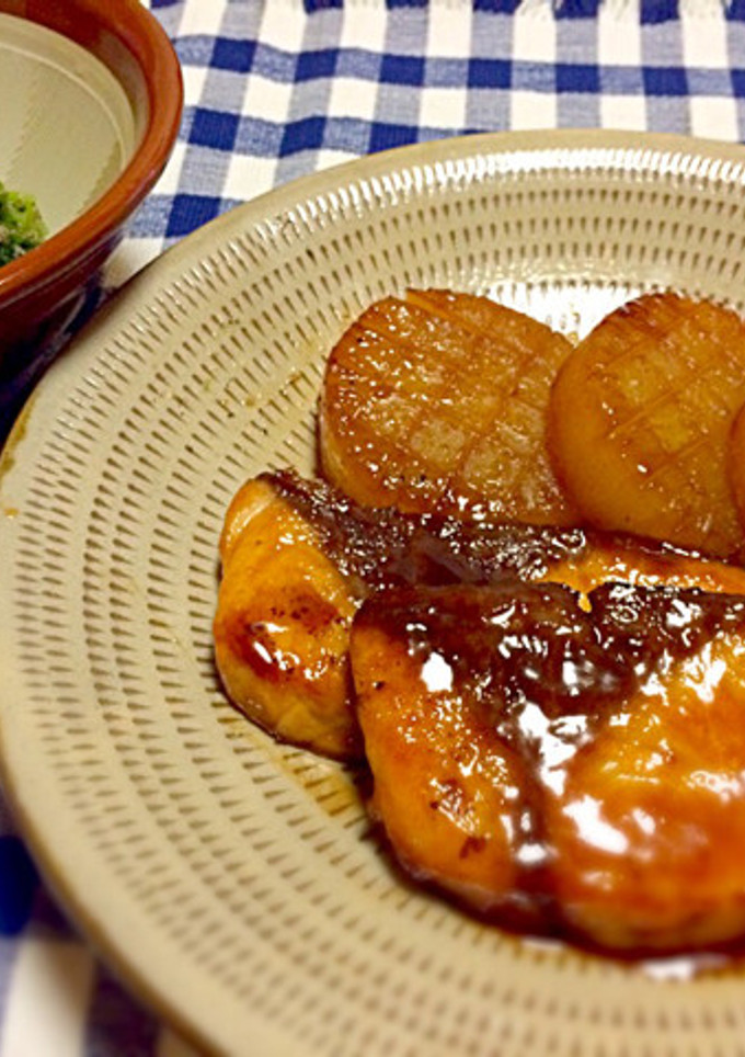 簡単！ブリ大根照り焼き風-レシピのメイン写真