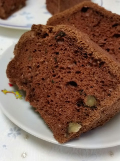 くるみのチョコシフォンケーキ☆-レシピのメイン写真