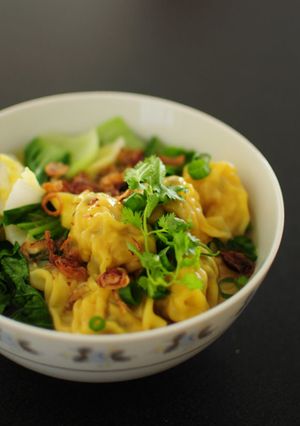中華ワンタン麺【父のレシピ】-レシピのメイン写真