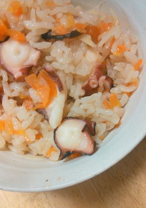 生姜が効いてるたこ飯-レシピのメイン写真