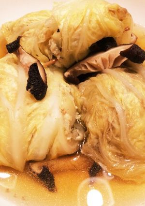 ふんわり柔らか♪ロール白菜のスープ-レシピのメイン写真