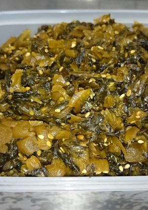 常備菜☆高菜のごま油炒め-レシピのメイン写真