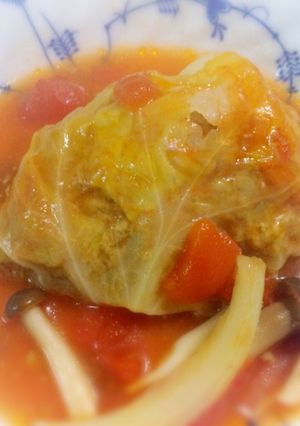 簡単!トマト煮込みのロールキャベツ♡-レシピのメイン写真