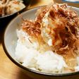 熱々ご飯に☆クリームチーズおかか&ゴマ油